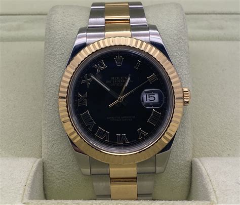 rolex black and gold datejust|rolex datejust 41 black dial.